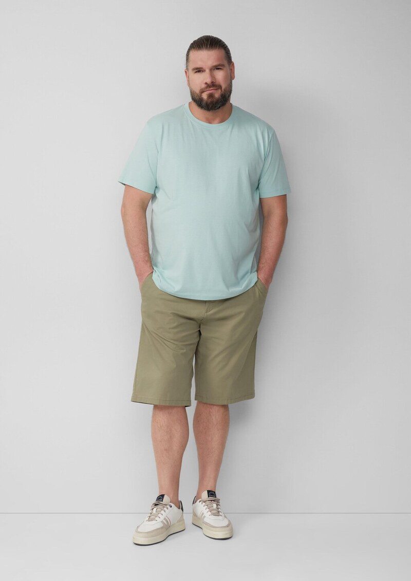 Baumwoll-T-Shirt mit Logo-Print