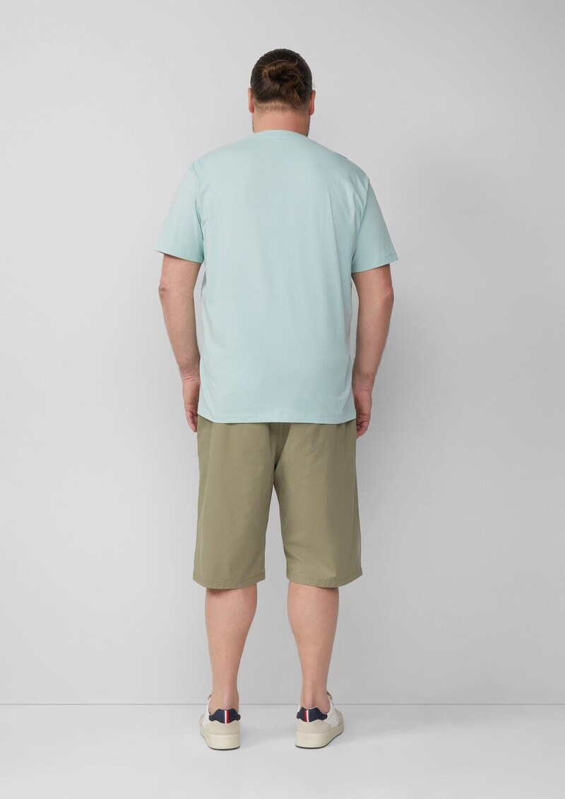 Baumwoll-T-Shirt mit Logo-Print