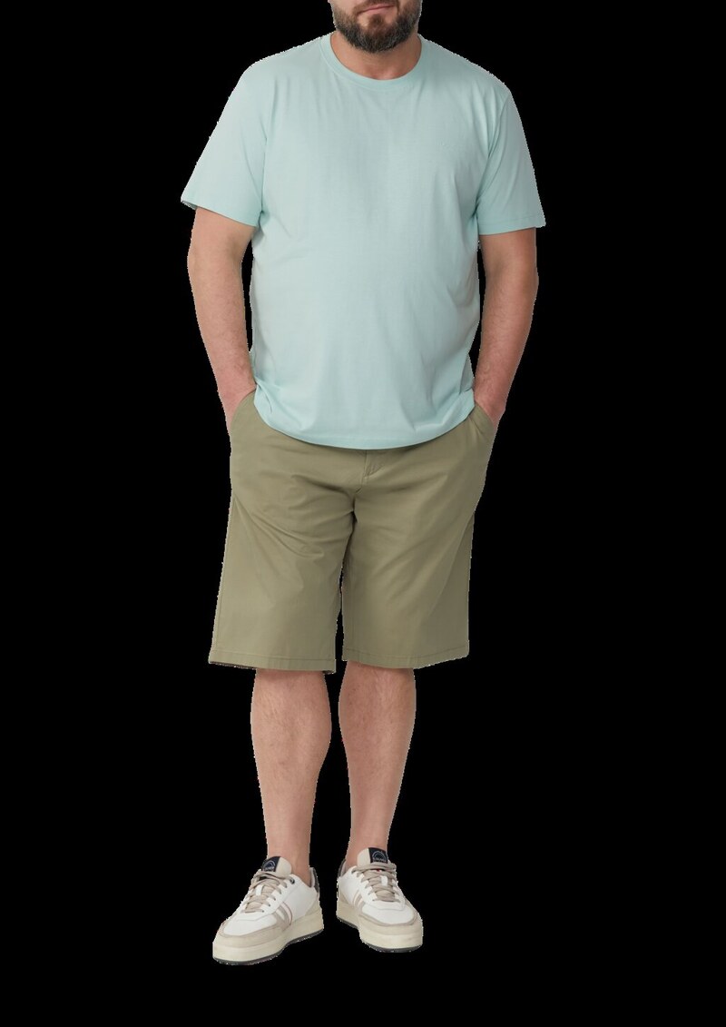 Baumwoll-T-Shirt mit Logo-Print