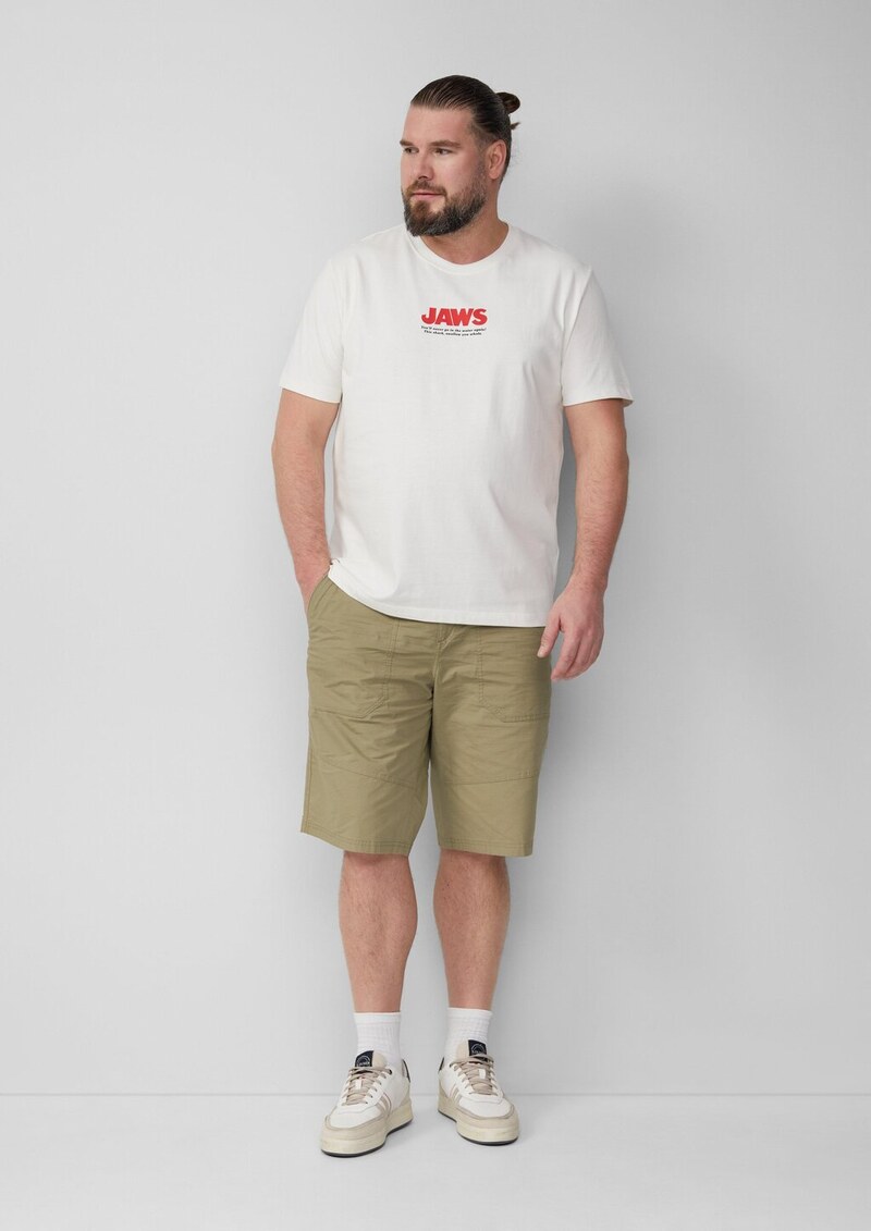 T-Shirt aus Heavy Jersey mit Jaws© UCS LLC Artwork