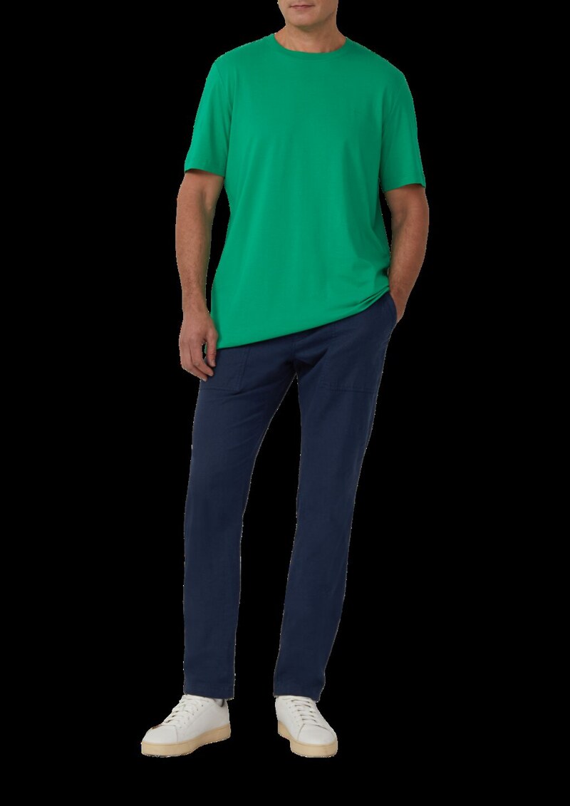 Baumwoll-T-Shirt mit Logo-Print