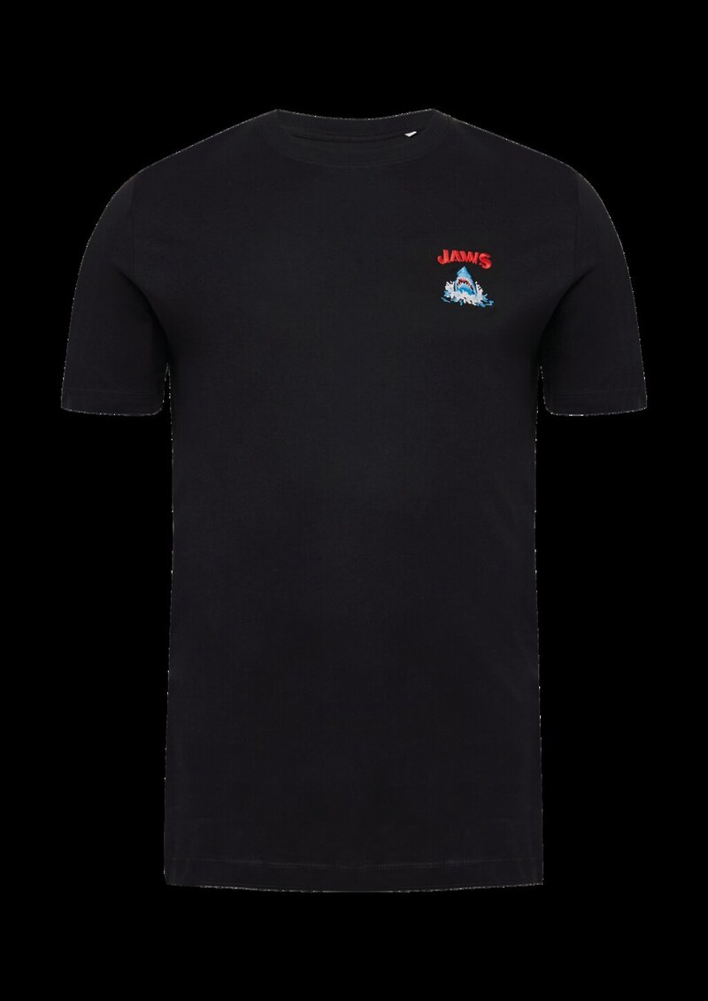 T-Shirt mit Crew Neck und Frontprint