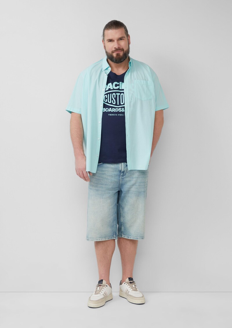 Tanktop aus Baumwollle mit Frontprint