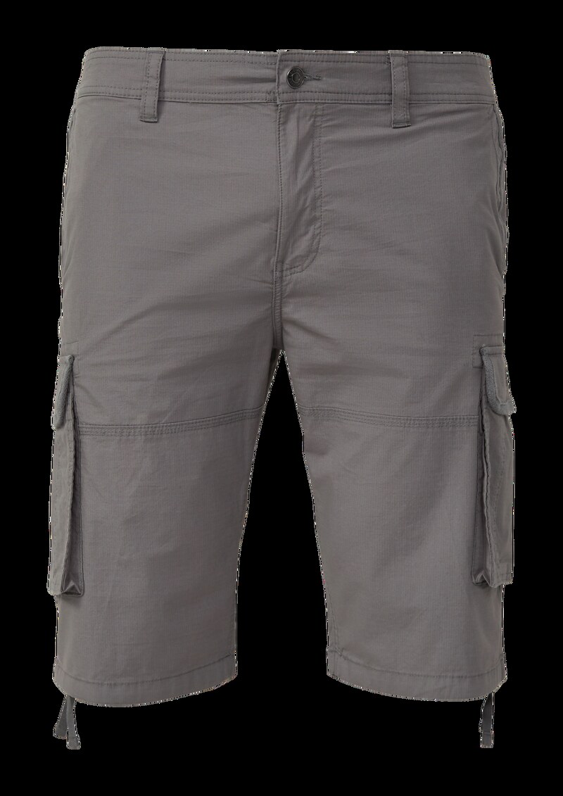 File: Cargo-Bermuda im Relaxed Fit mit Ripstop-Struktur