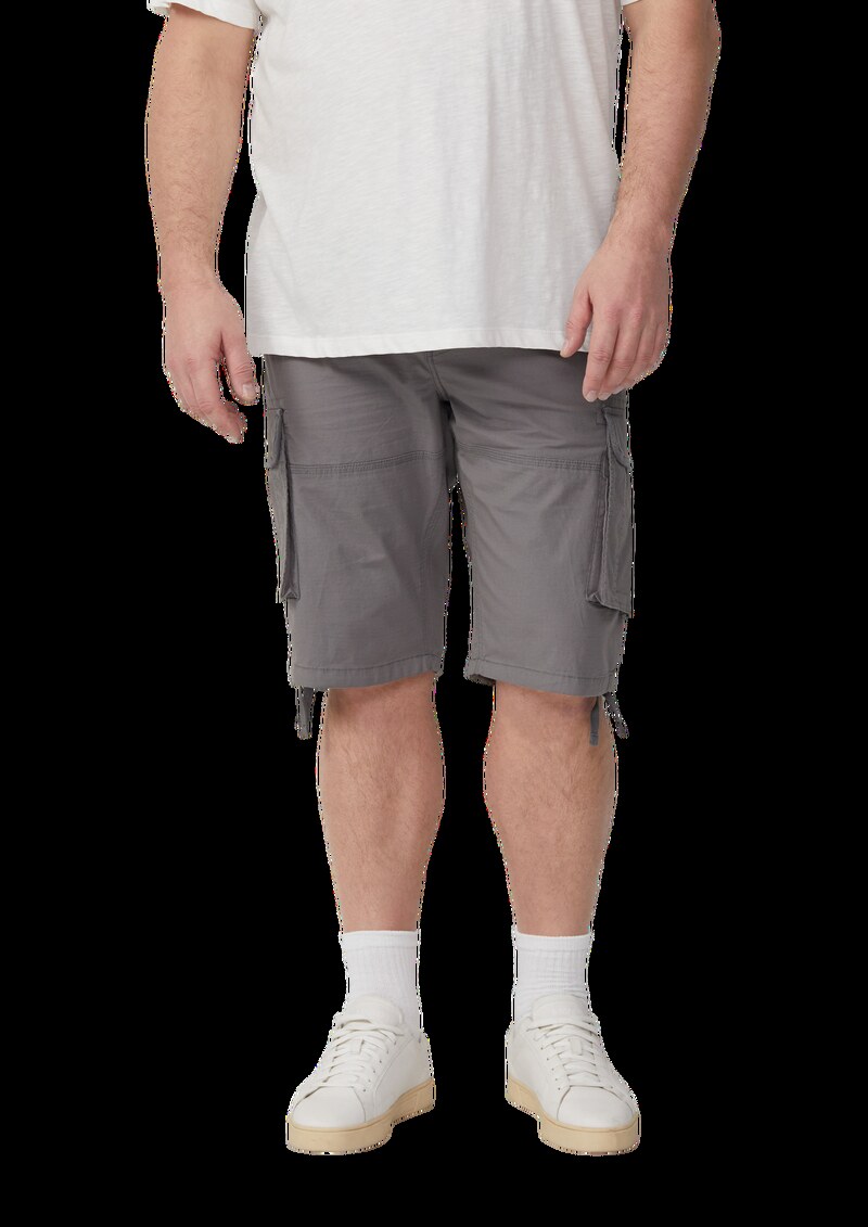 File: Cargo-Bermuda im Relaxed Fit mit Ripstop-Struktur