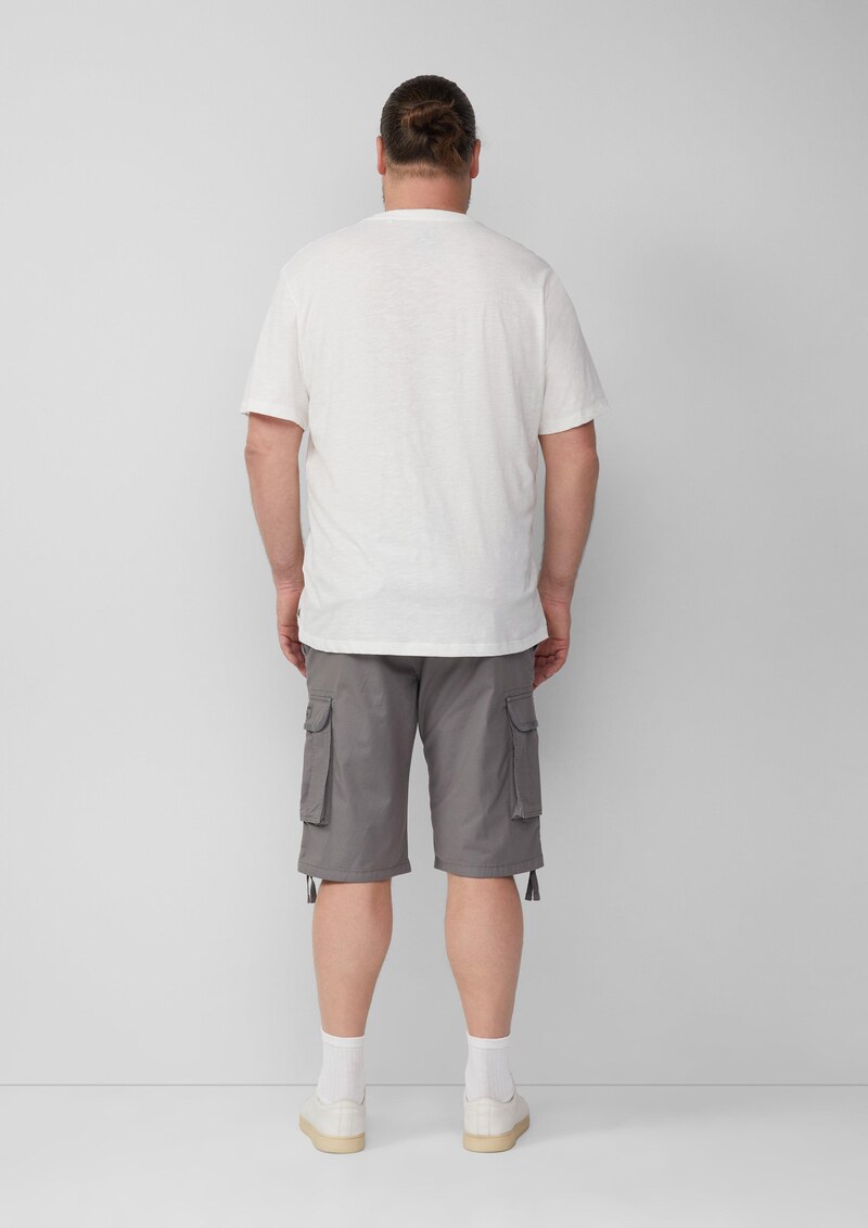 File: Cargo-Bermuda im Relaxed Fit mit Ripstop-Struktur
