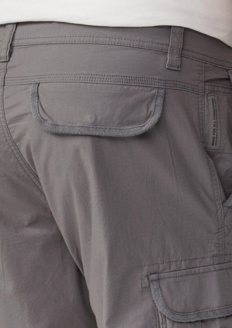 File: Cargo-Bermuda im Relaxed Fit mit Ripstop-Struktur