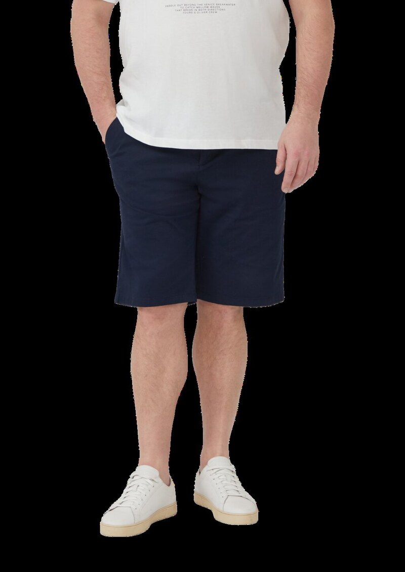 Phoenix: Chino-Shorts aus Baumwollstretch