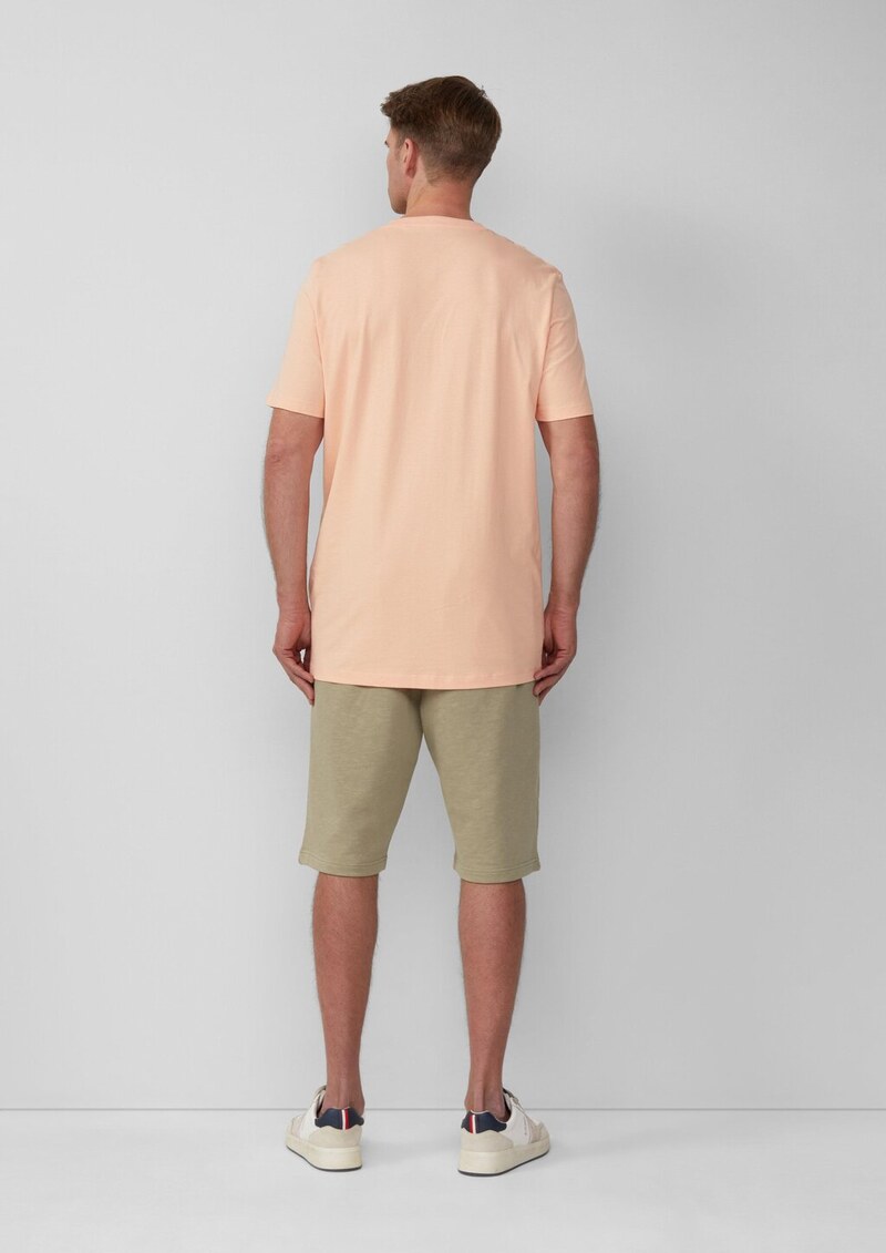 Baumwoll-T-Shirt mit Logo-Print