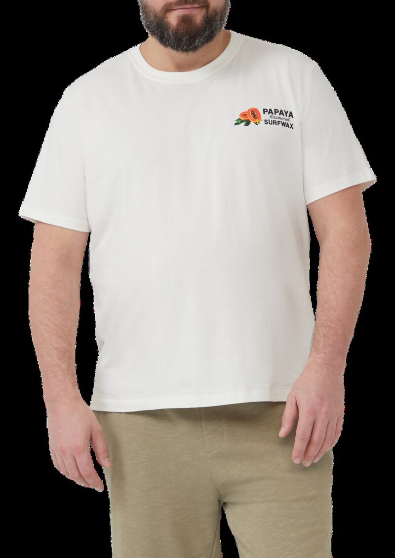 Baumwoll-T-Shirt im Relaxed Fit mit Front- und Rückenprint