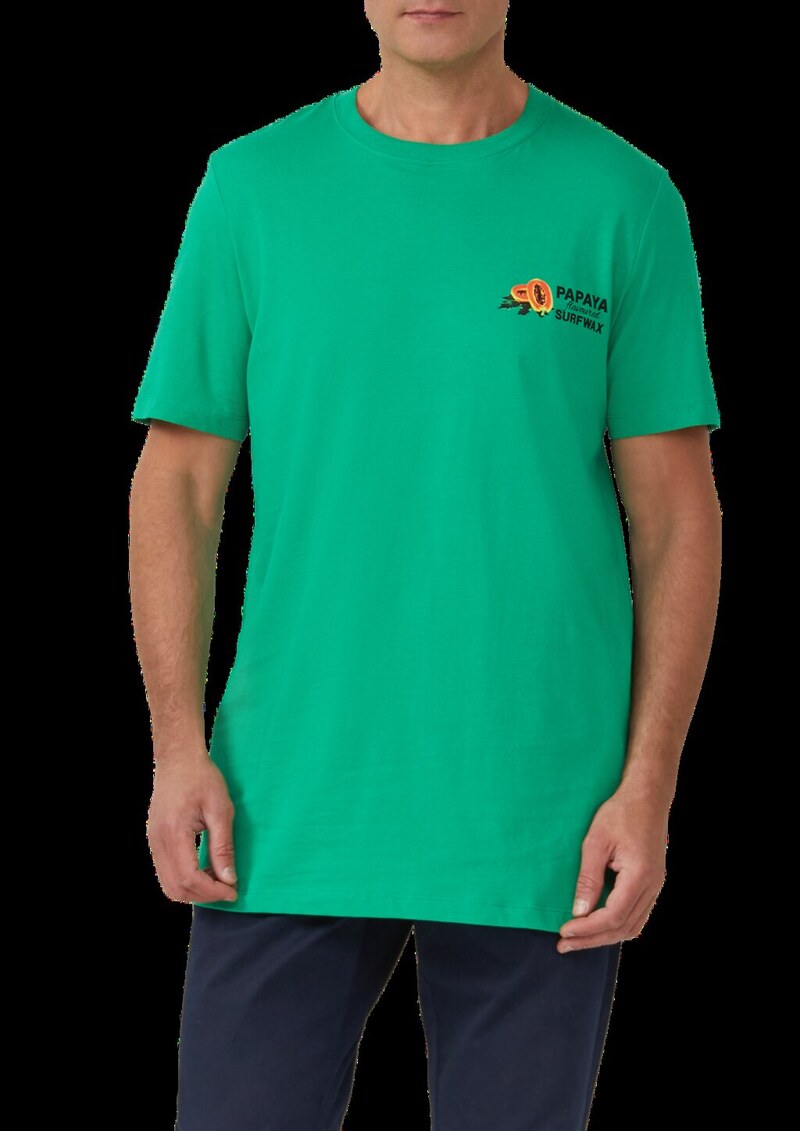 Baumwoll-T-Shirt im Relaxed Fit mit Front- und Rückenprint