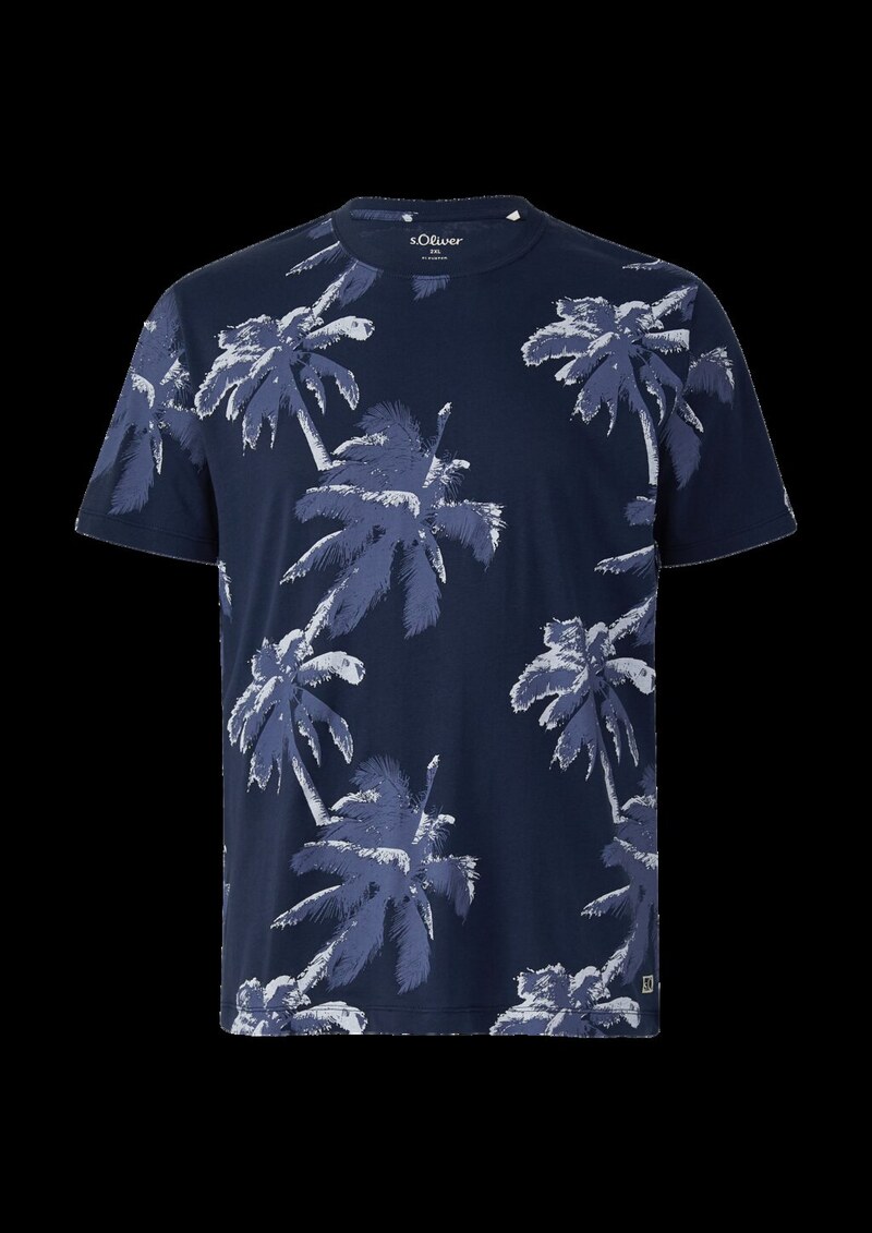 T-Shirt aus Baumwolle mit All-over-Print