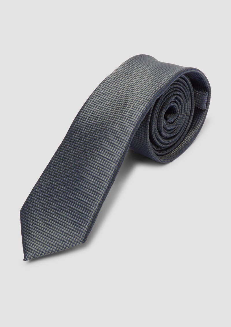 Krawatte aus Seidenmix mit Jacquard-Muster