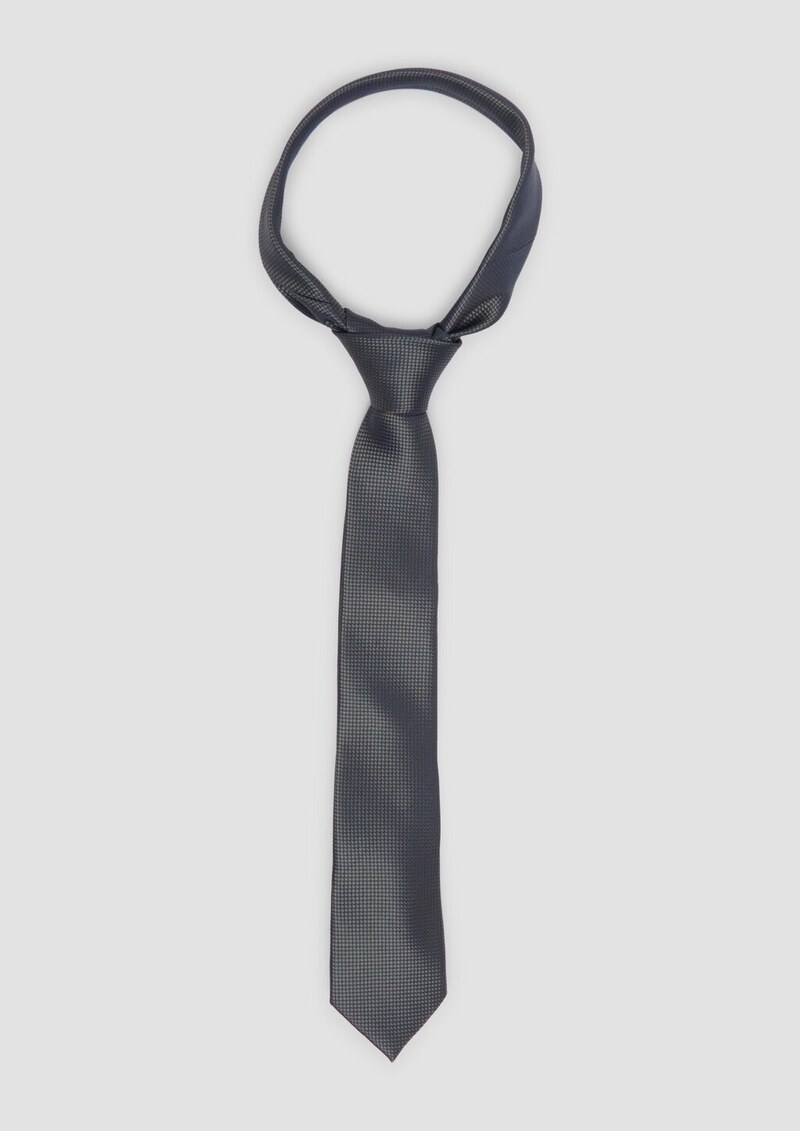 Krawatte aus Seidenmix mit Jacquard-Muster