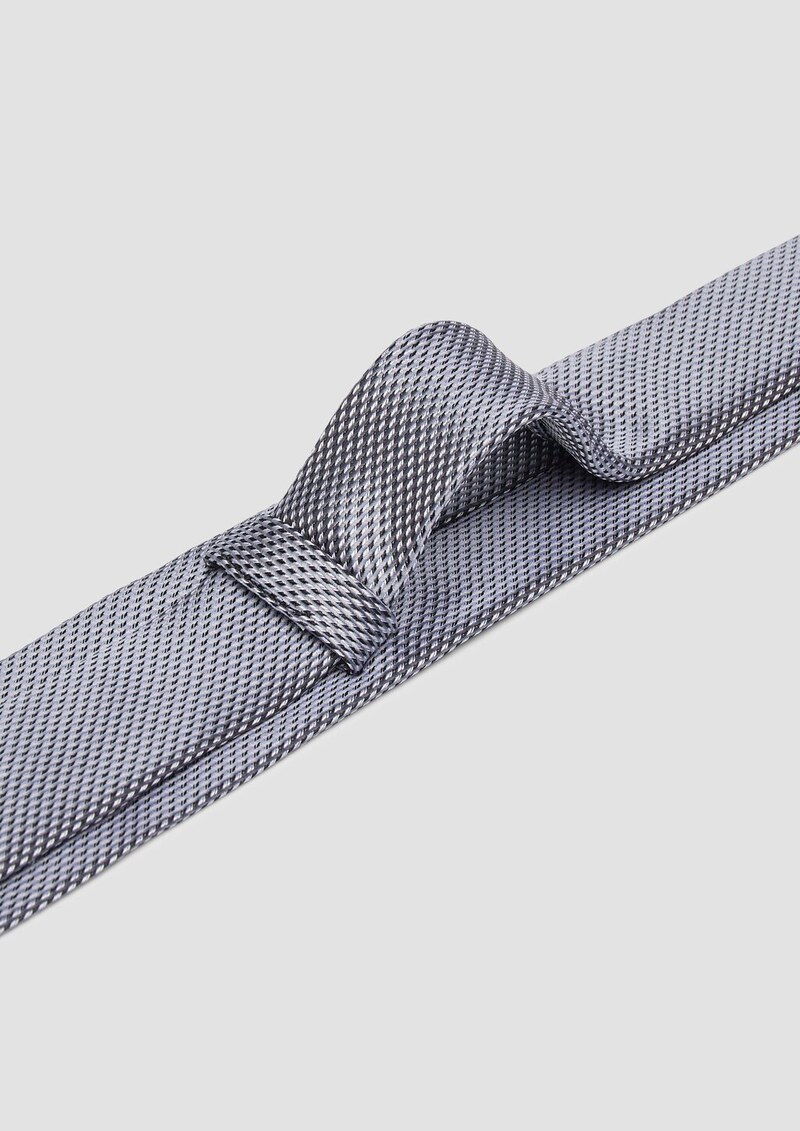 Krawatte aus Seidenmix mit Jacquard-Muster