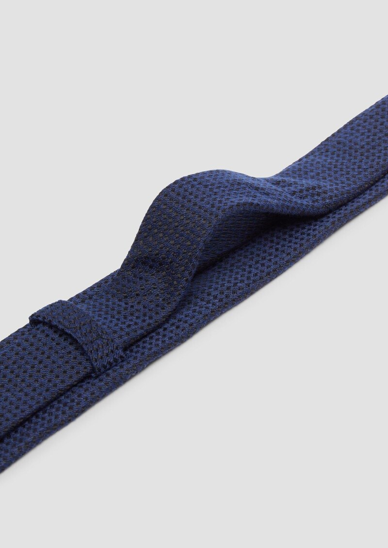 Jacquard-Krawatte in Woll-Optik