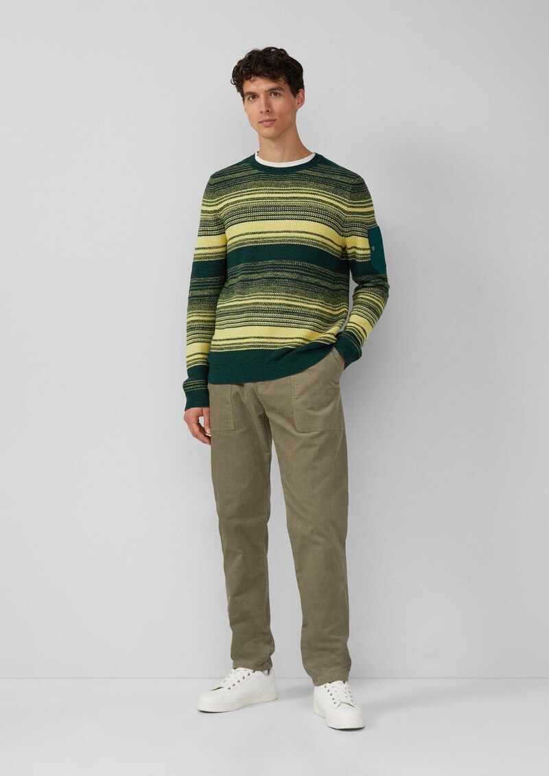 Detroit: Relaxed-Fit-Hose aus Cord mit Tunnelzug