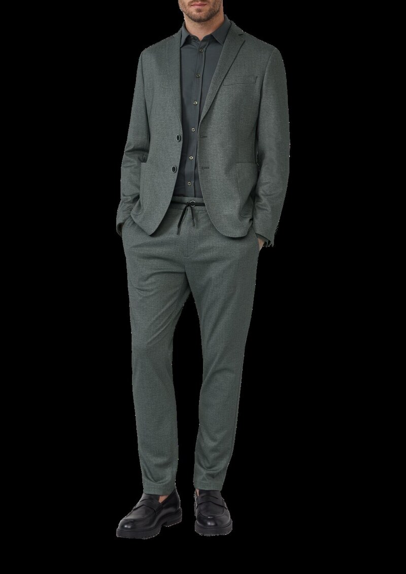 Tailored Fit: Hemd aus Premium-Jersey