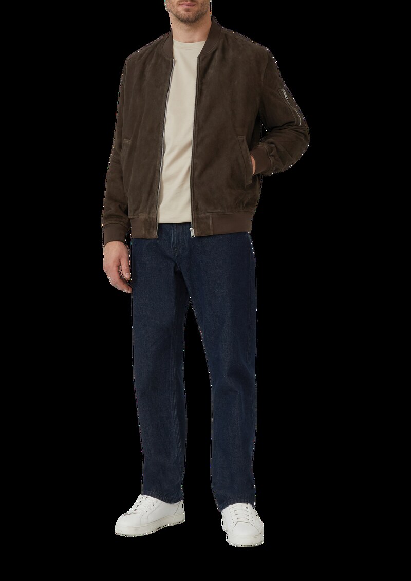 T-Shirt aus Edeljersey mit Crew Neck