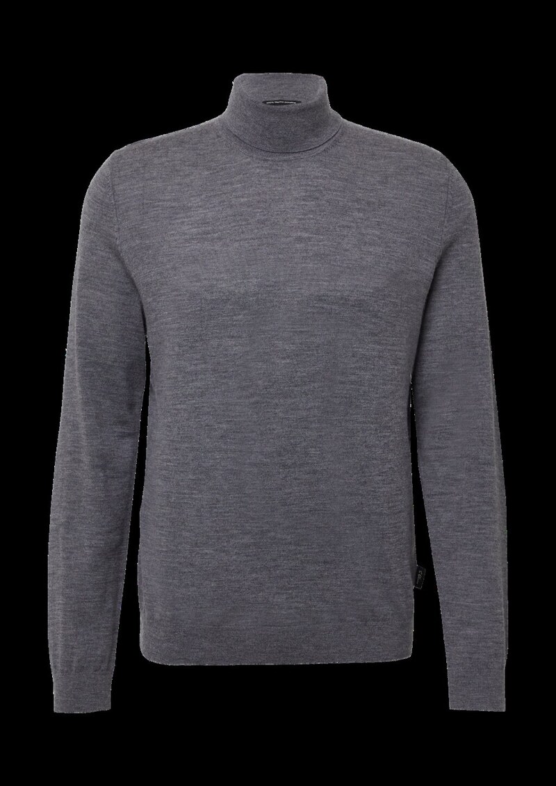 Rollkragenpullover aus reiner Merinowolle