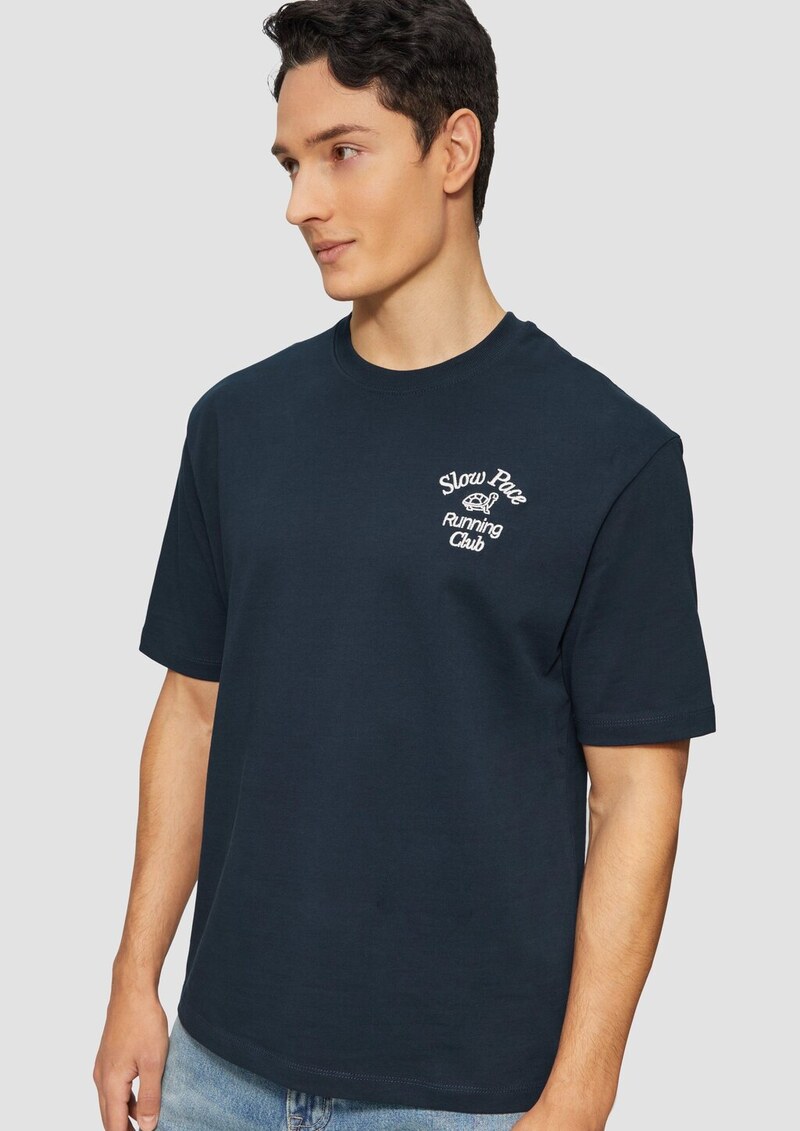 T-Shirt im Relaxed Fit aus Heavy Jersey