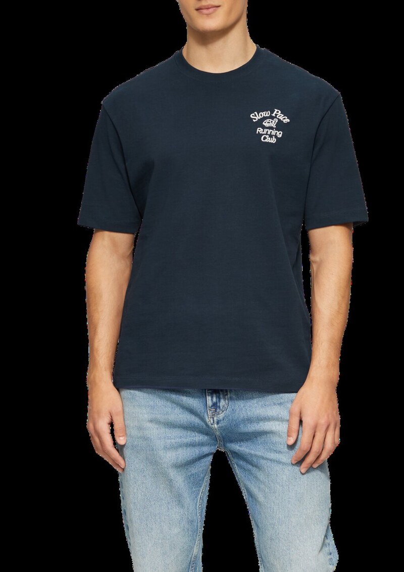 T-Shirt im Relaxed Fit aus Heavy Jersey