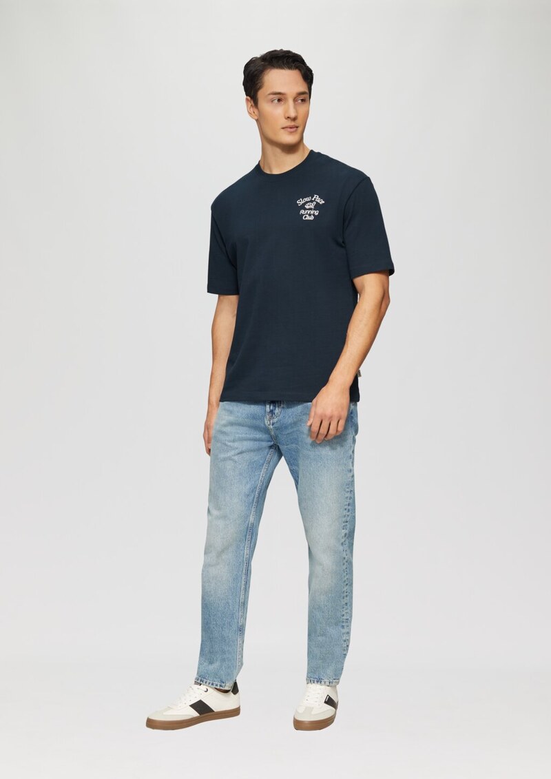 T-Shirt im Relaxed Fit aus Heavy Jersey