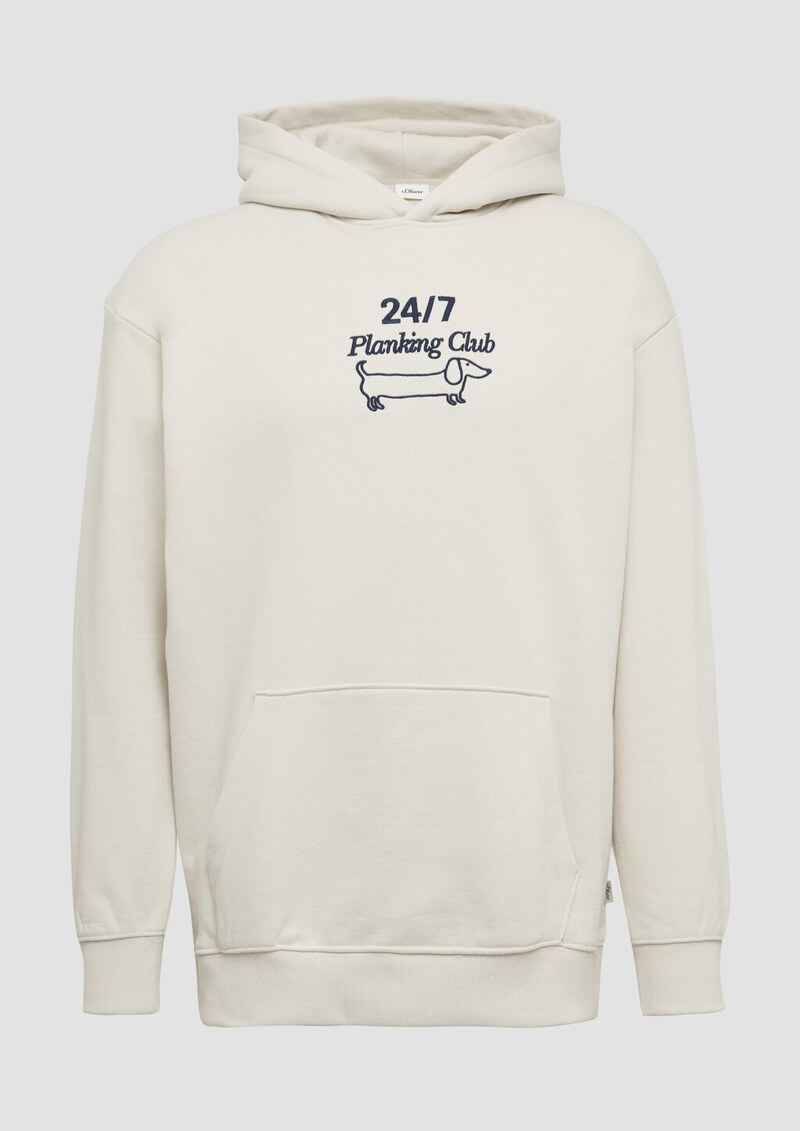 Softer Hoodie mit Stickerei im Relaxed Fit