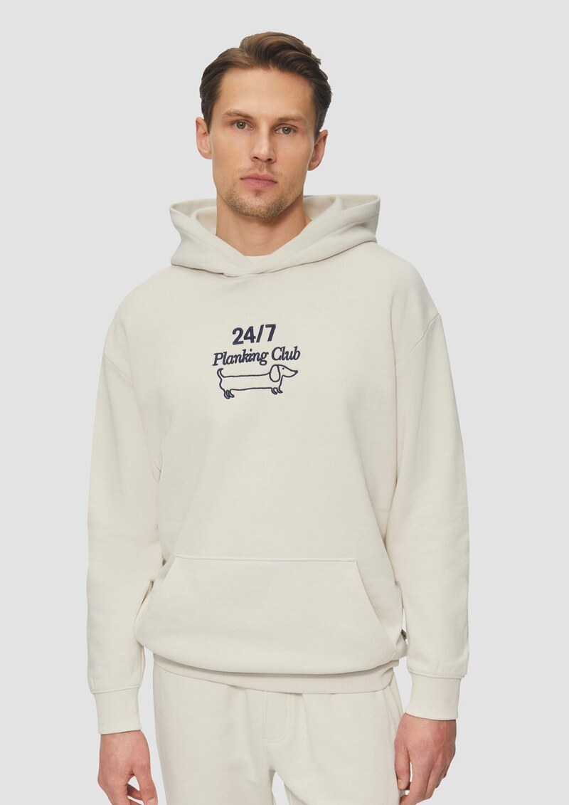 Softer Hoodie mit Stickerei im Relaxed Fit