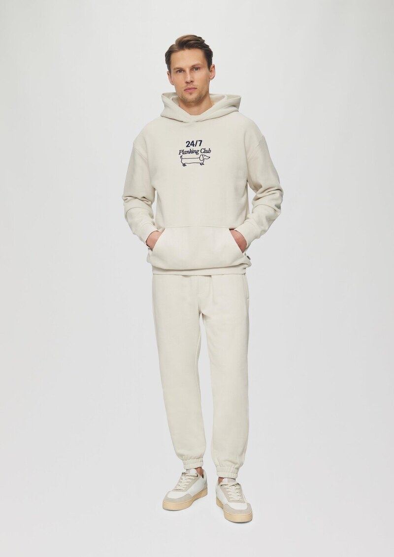 Softer Hoodie mit Stickerei im Relaxed Fit