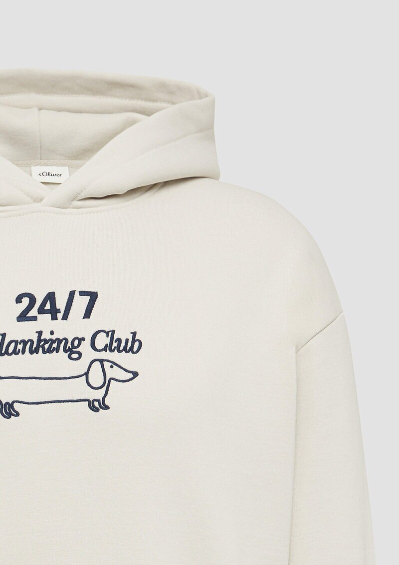 Softer Hoodie mit Stickerei im Relaxed Fit