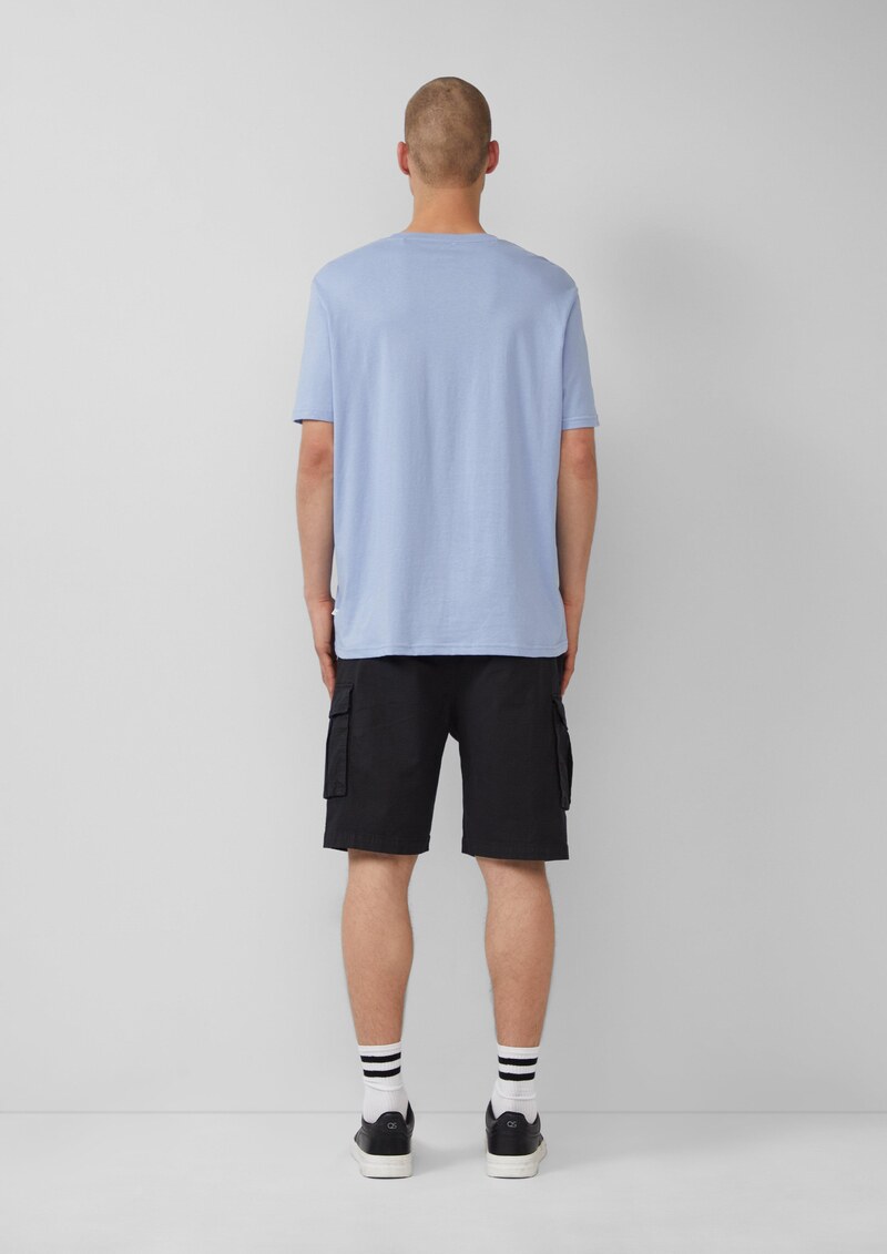 Cargo-Short aus strukturierter Ware