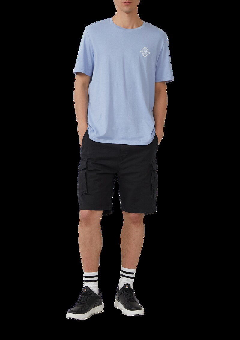 Cargo-Short aus strukturierter Ware