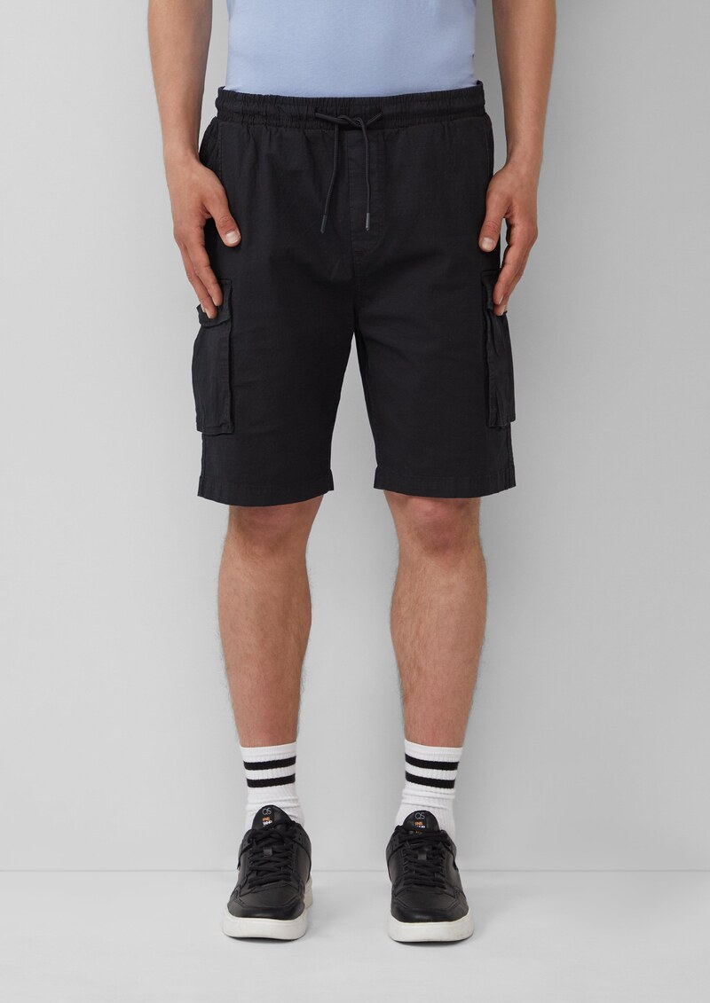 Cargo-Short aus strukturierter Ware