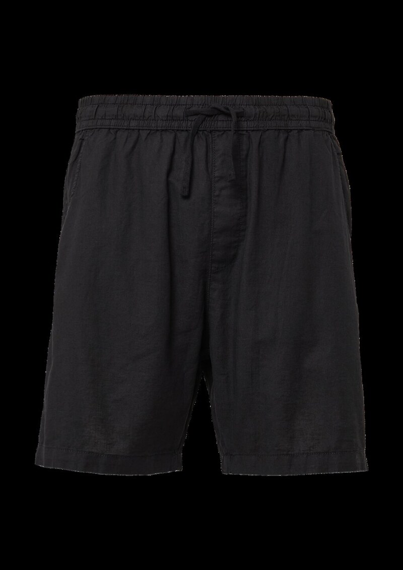 Shorts aus Leinenmix
