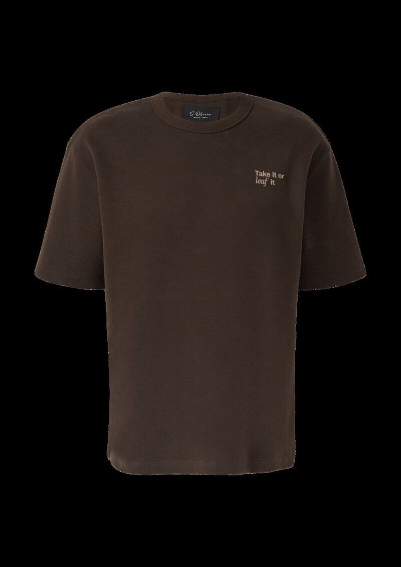 Softes Relaxed-Fit-Shirt aus Heavy Jersey mit Rücken-Artwork