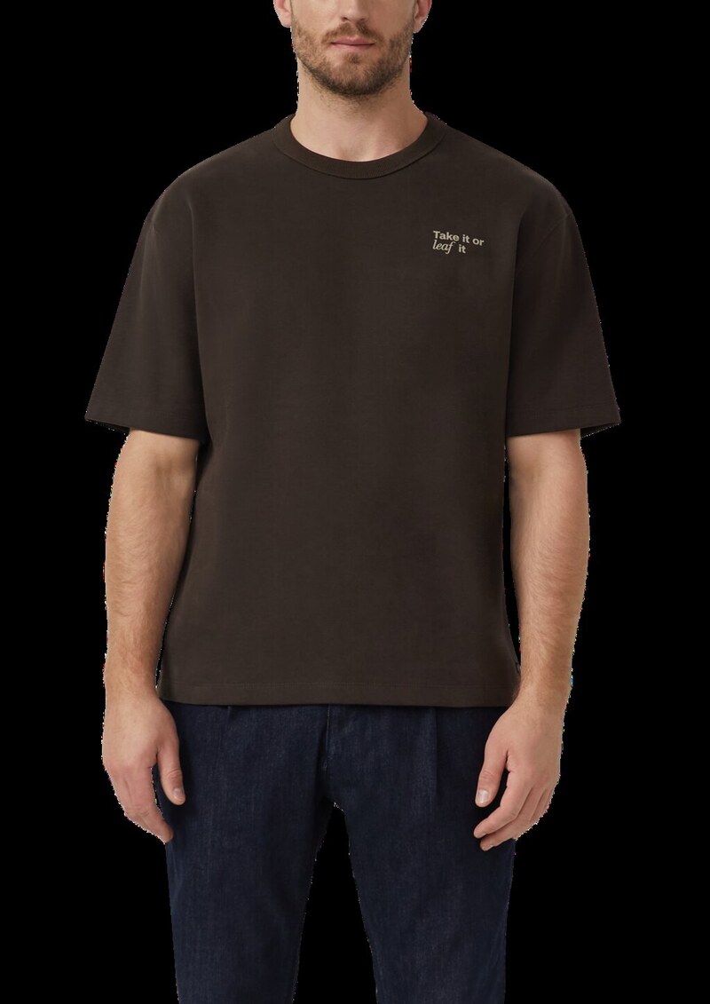 Softes Relaxed-Fit-Shirt aus Heavy Jersey mit Rücken-Artwork