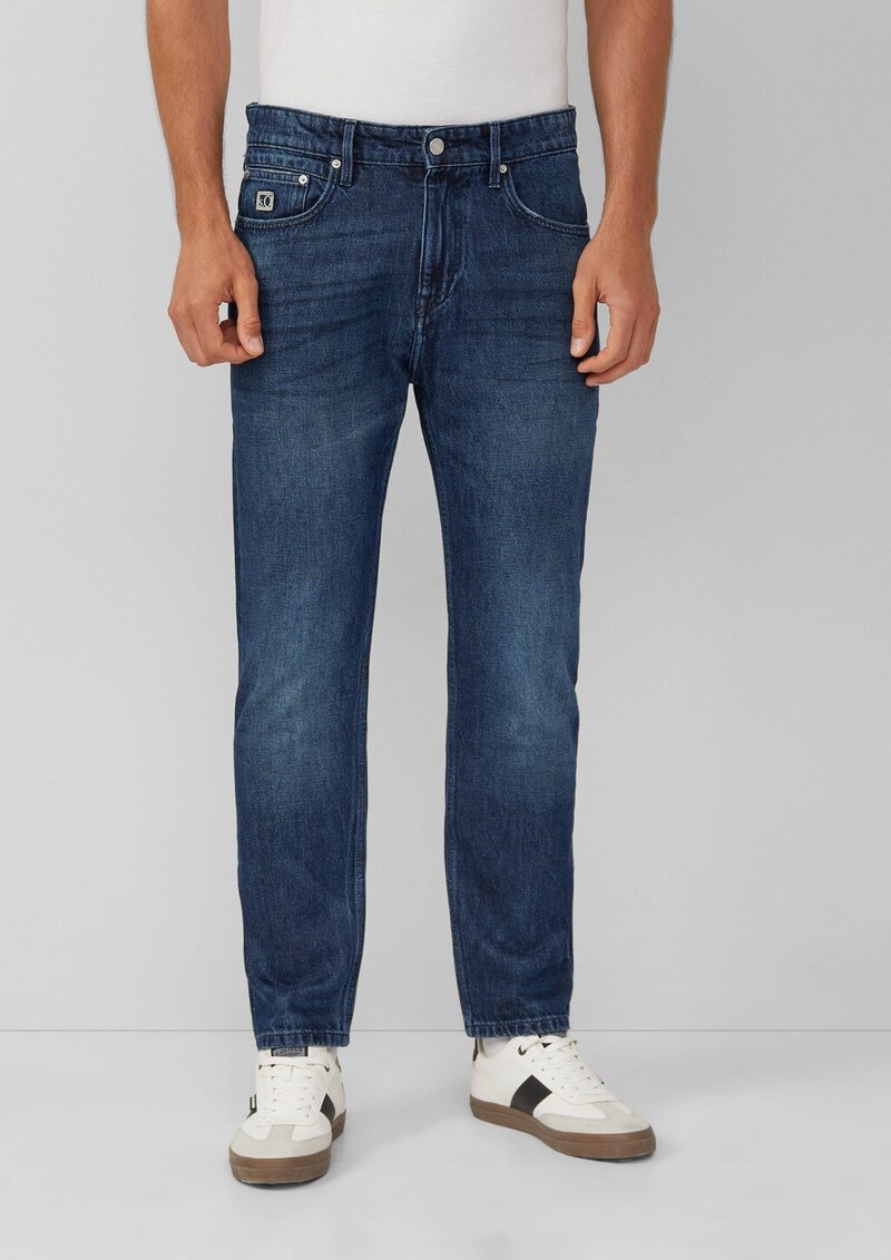 Jeans Benito / Regular Fit / Mid Rise / Straight Leg / 100% Baumwolle