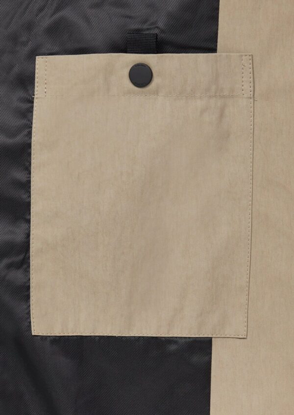 Twill-Overshirt mit Reverskragen