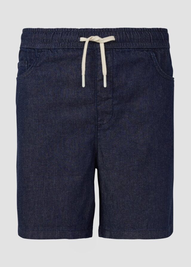 Kurze Denim-Jogpants