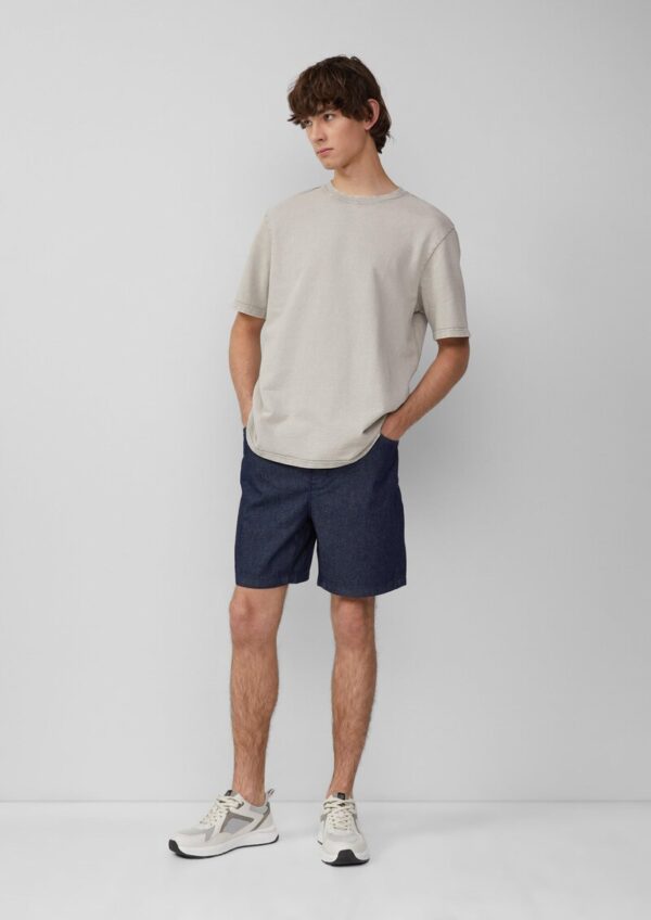 Kurze Denim-Jogpants