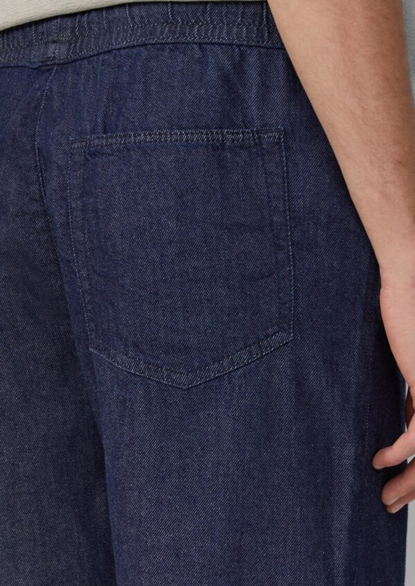 Kurze Denim-Jogpants