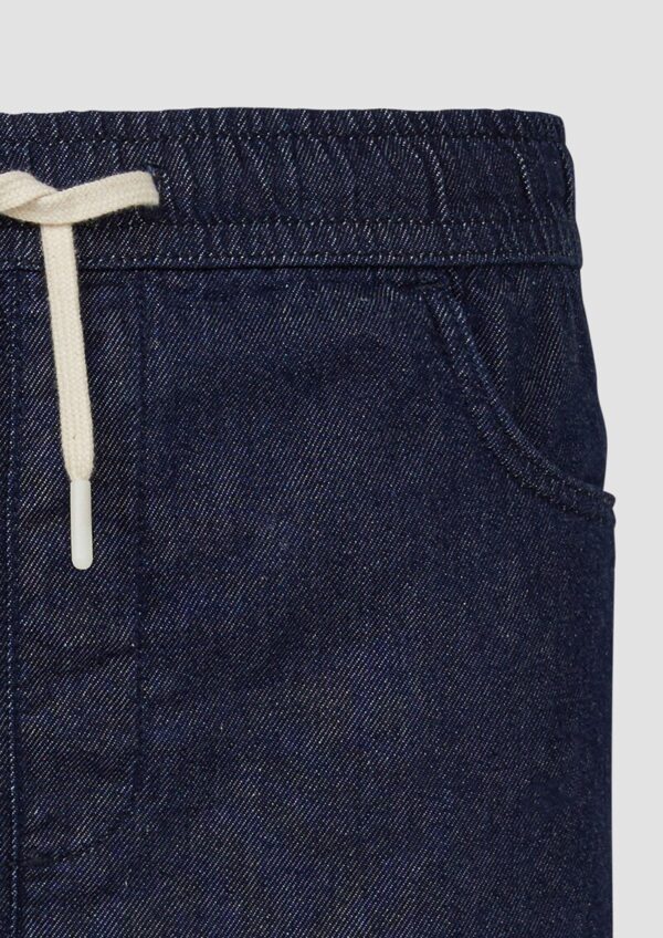 Kurze Denim-Jogpants