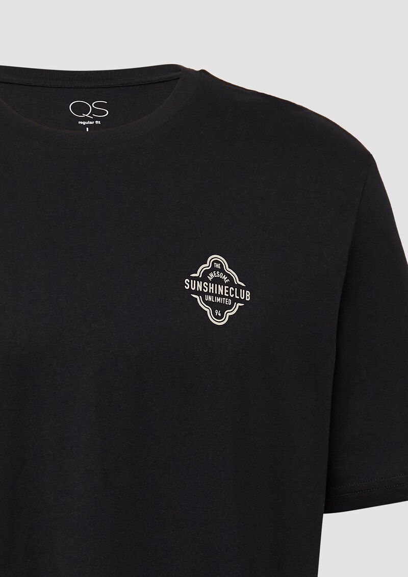 T-Shirt mit kleinem Print