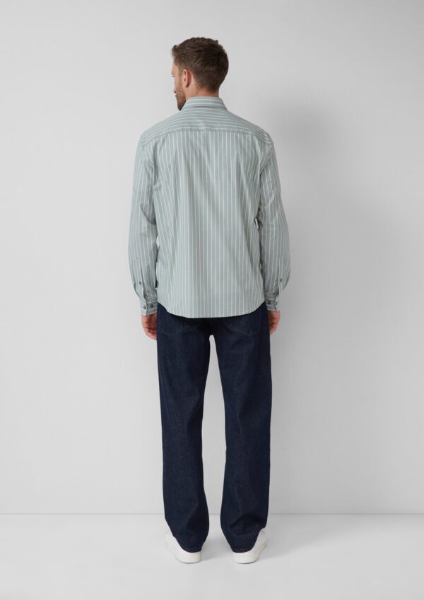 Regular Fit: Hemd aus pflegeleichtem Baumwollstretch