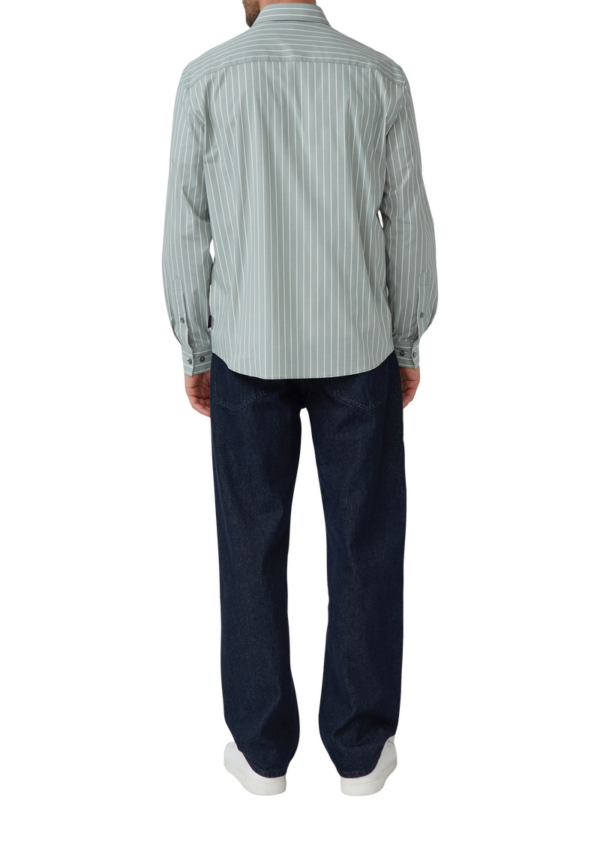 Regular Fit: Hemd aus pflegeleichtem Baumwollstretch