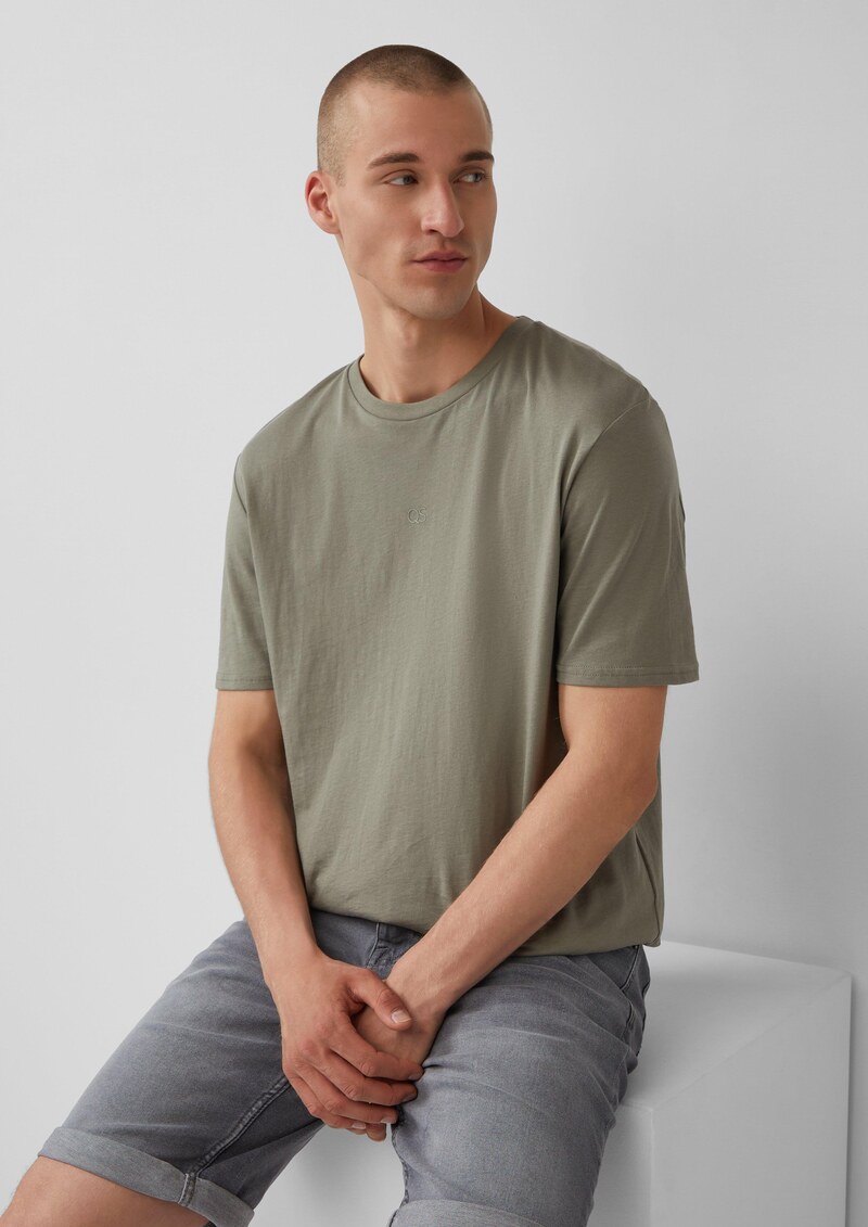 T-Shirt mit Logo-Druck