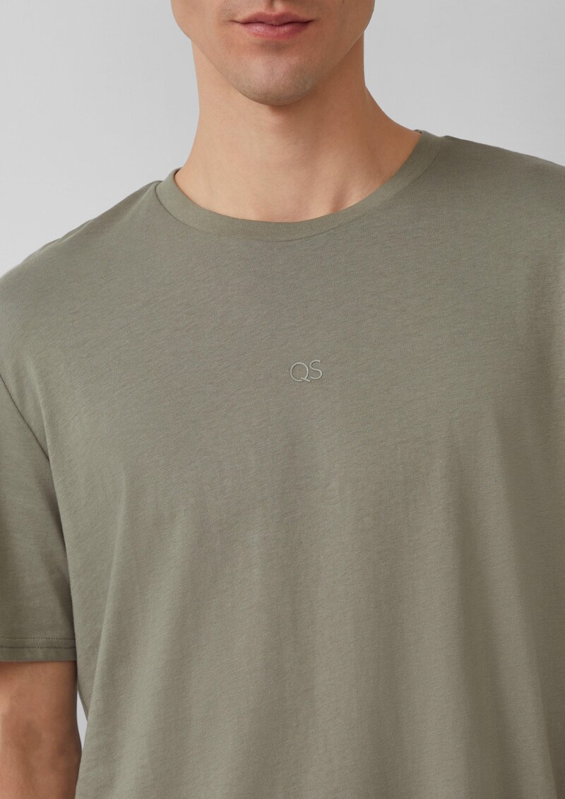 T-Shirt mit Logo-Druck