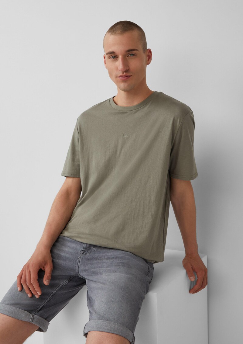 T-Shirt mit Logo-Druck