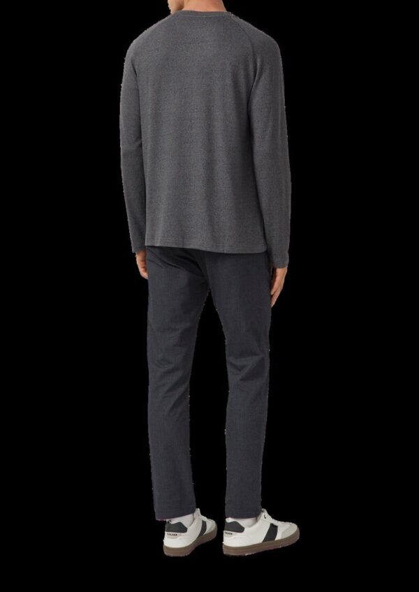 Softes Longsleeve in Melange-Optik